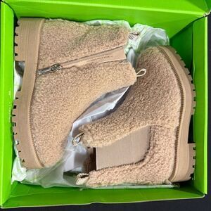 Sam Edelman Laguna Oat Shearling Ankle Booties 13